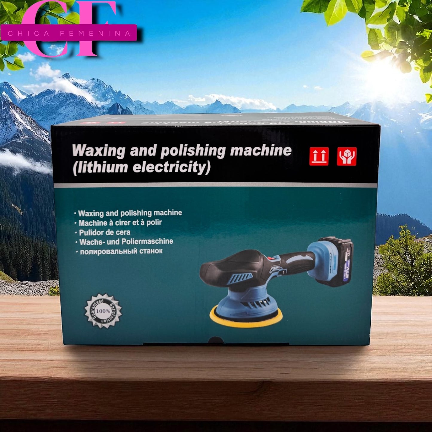 PULIDORA / PULISHING PARA CARROS JBN-D21 DE 2 BATERIAS 48V