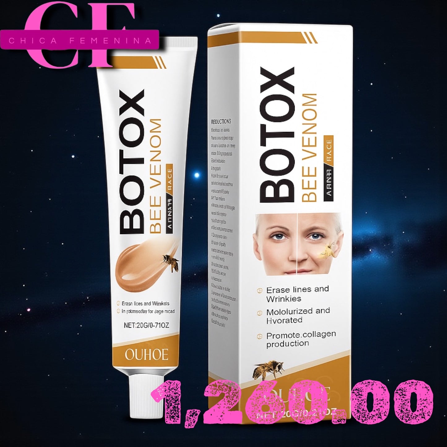 CREMA DE BOTOX VENENO DE ABEJA