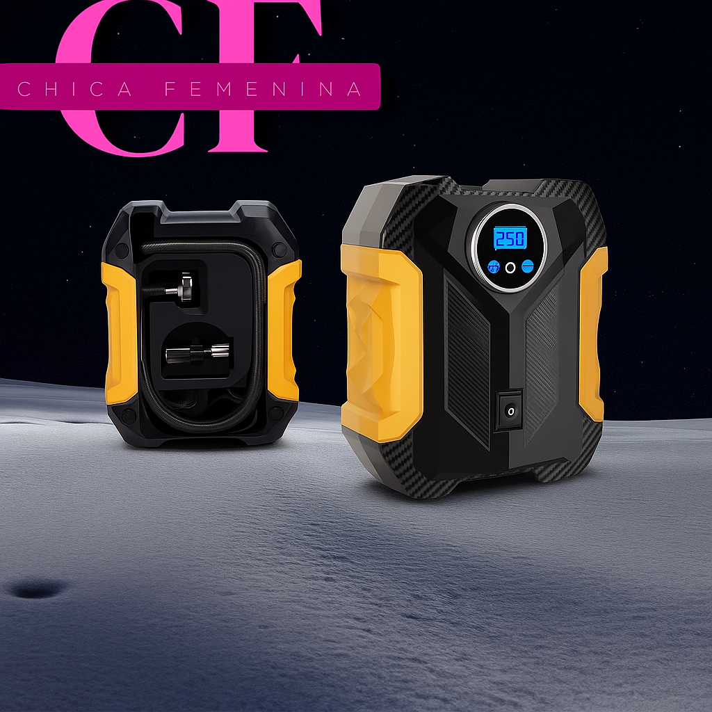 BOMBA DE AIRE CON PANTALLA DIGITAL 12V