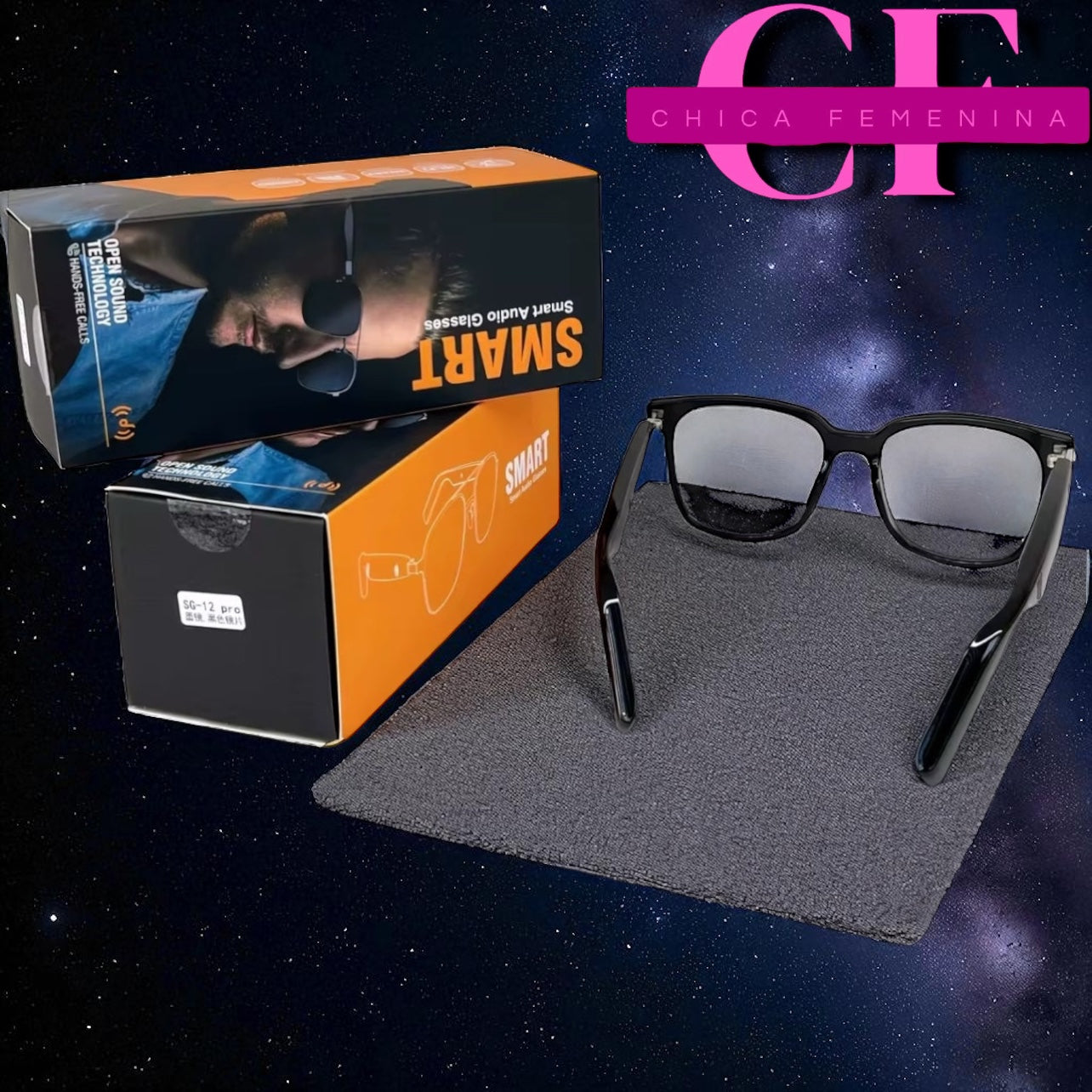 GAFAS DE AUDIOS INTELIGENTES