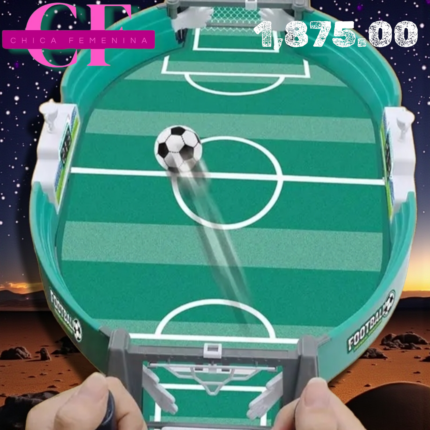 MINI BATALLA DE FÚTBOL PORTÁTIL