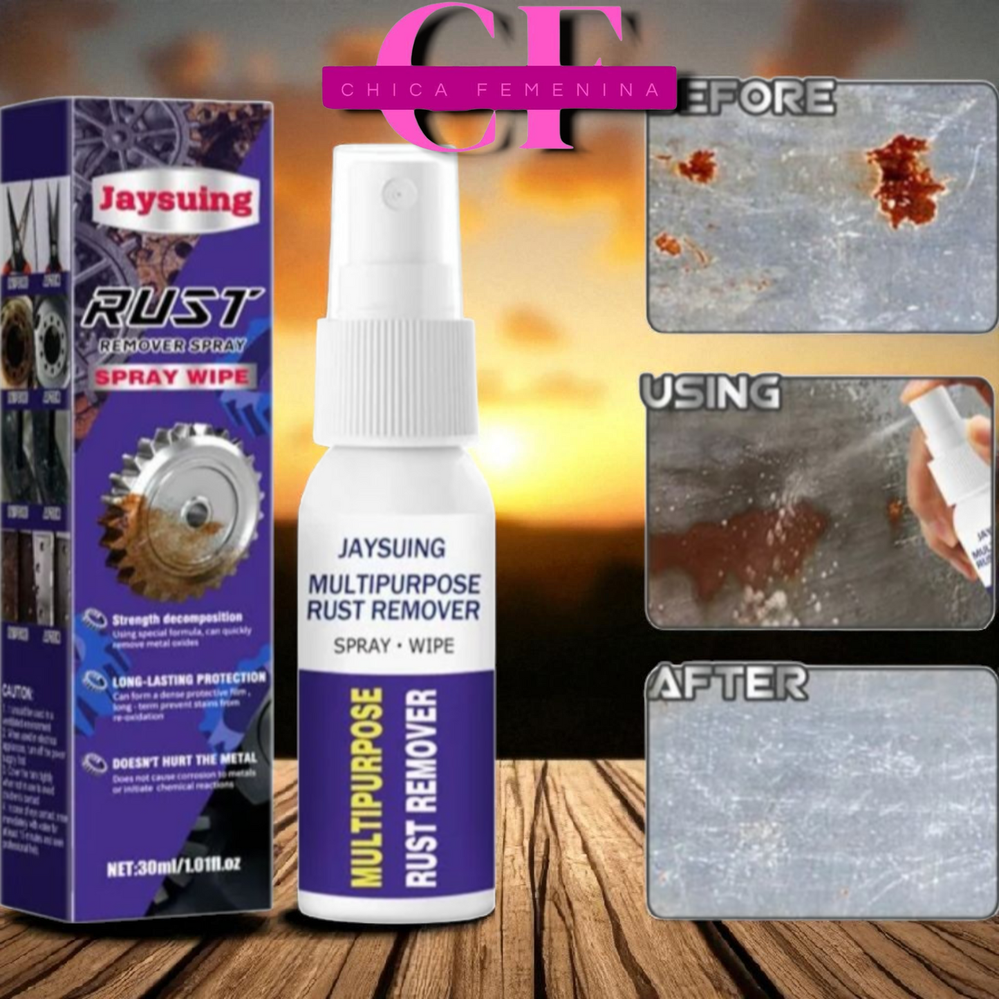 SPRAY ELIMINA OXIDO 120ML