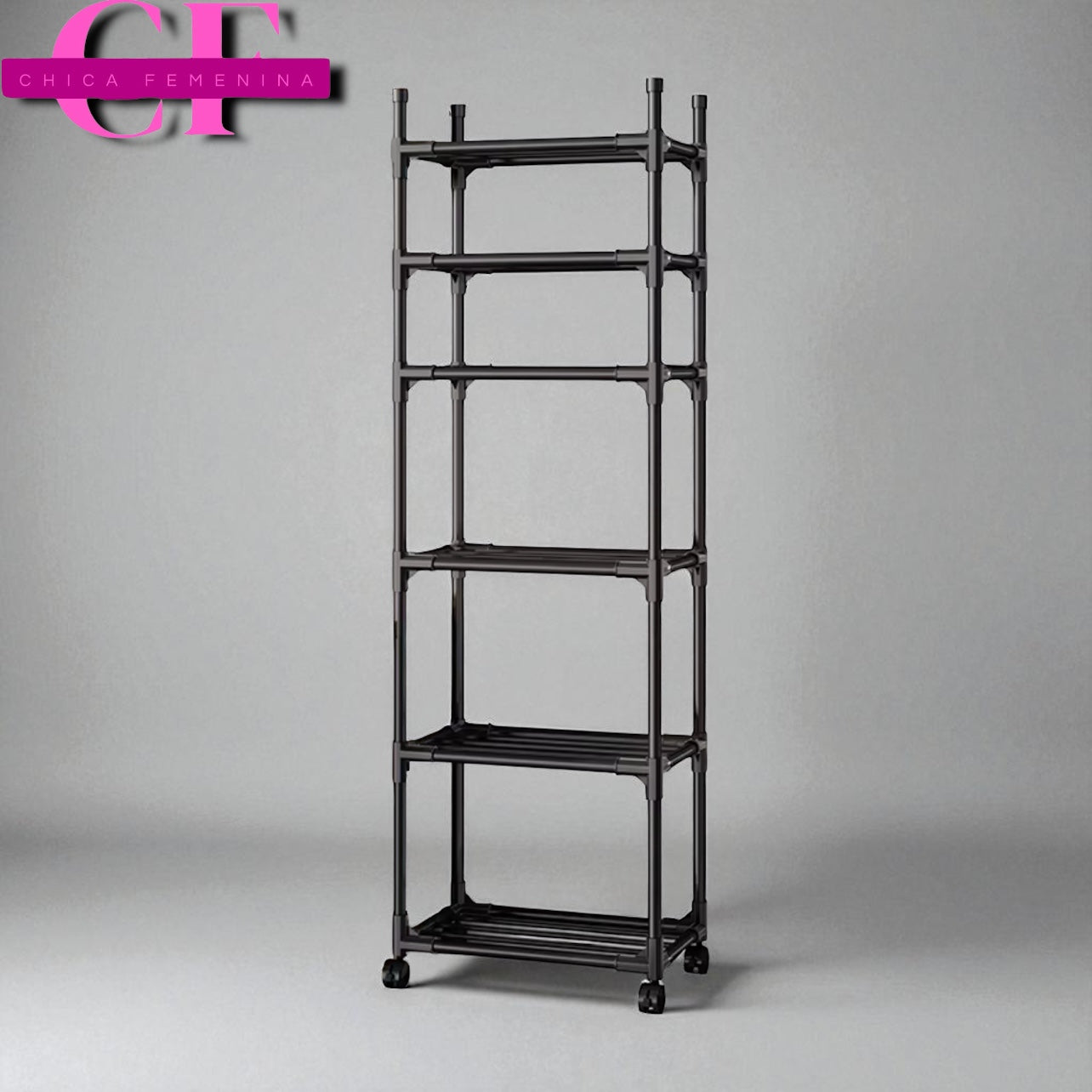 ESTANTE MULTIFUNCIONAL 5 NIVELES CON GANCHO