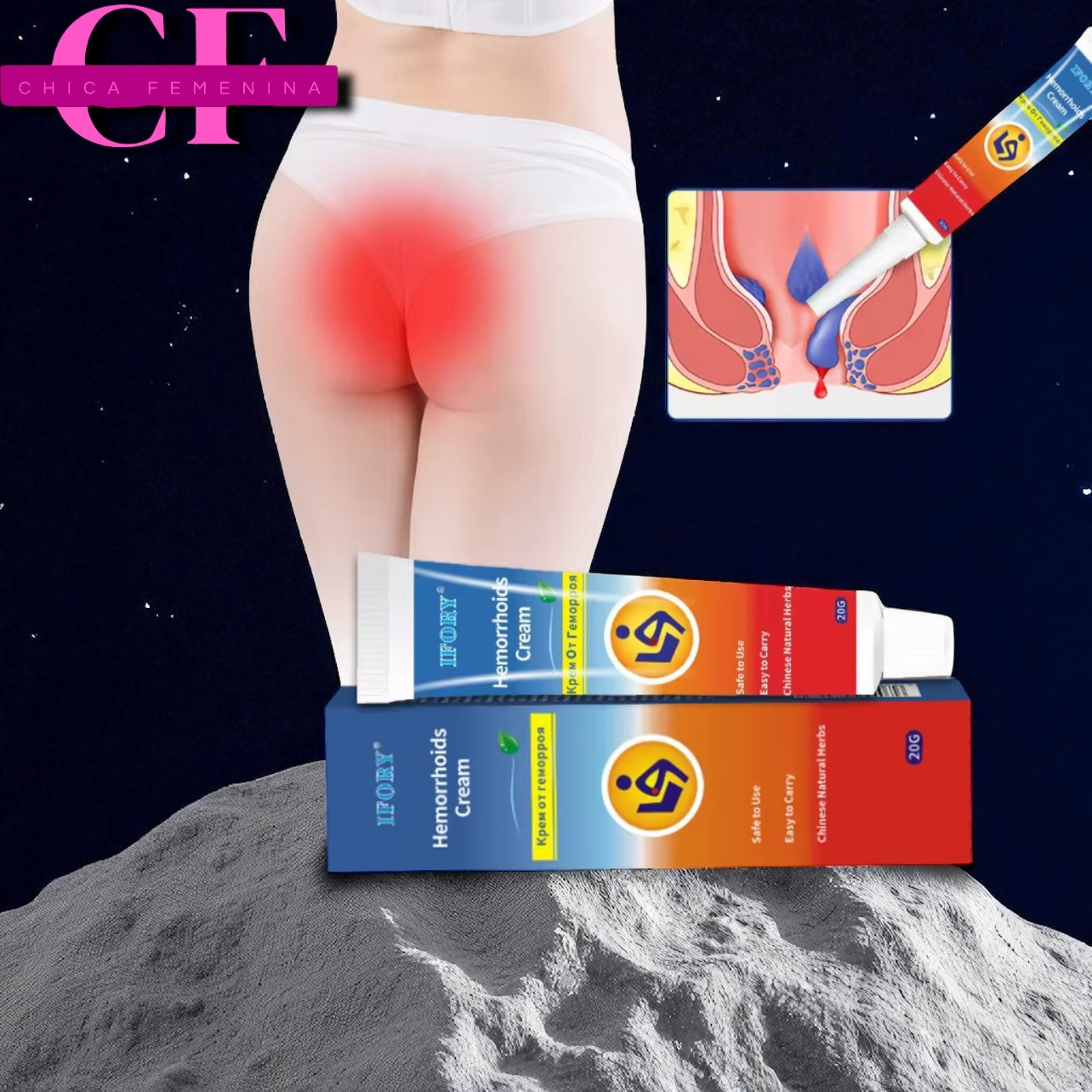 CREMA PARA HEMORROIDE HYCHXCC