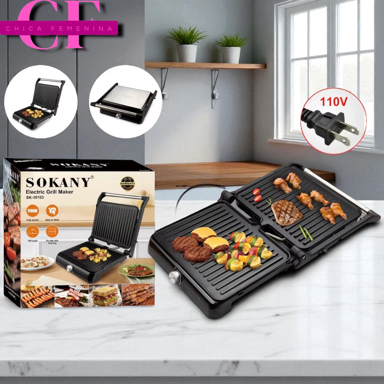 TOSTADORA SOKANY SK-SK-08103