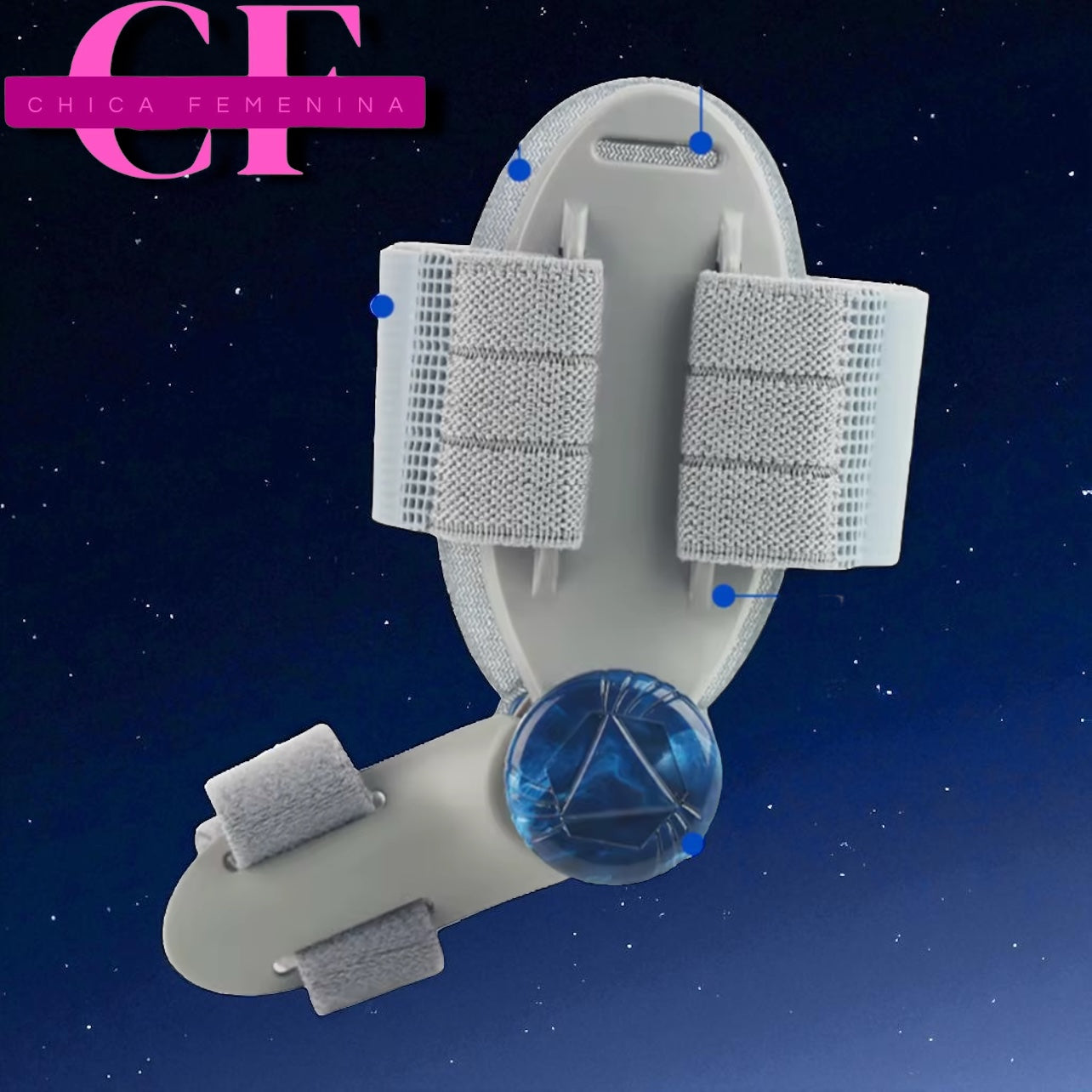 CORRECTOR DE JUANETES PARA MUJERES Y HOMBRES, PUNTERA GRANDE