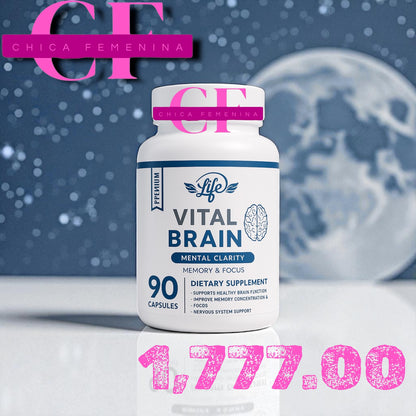 VITAL BRAIN (BODEGA E) ( VITAMINA PARA EL CEREBRO, ENFOQUE, CONCENTRACIÓN Y MEMORIA