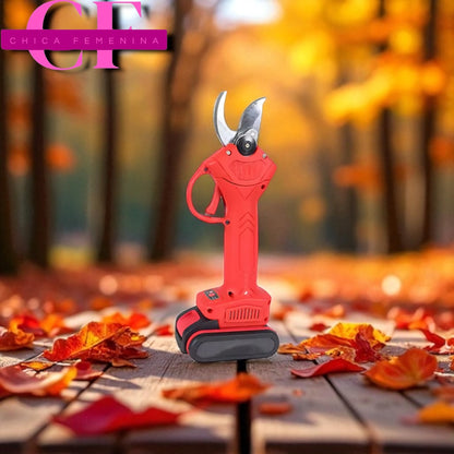 TIJERA DE PODAR ELECTRICA RECARGABLE