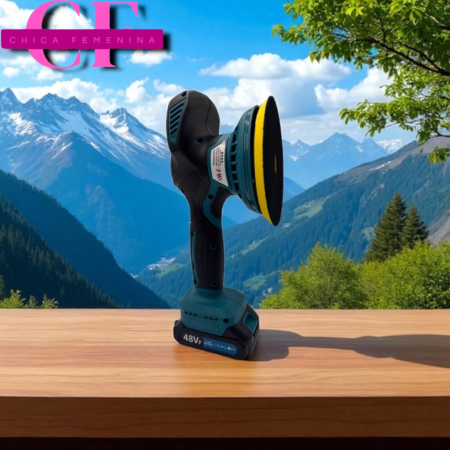 PULIDORA / PULISHING PARA CARROS JBN-D21 DE 2 BATERIAS 48V