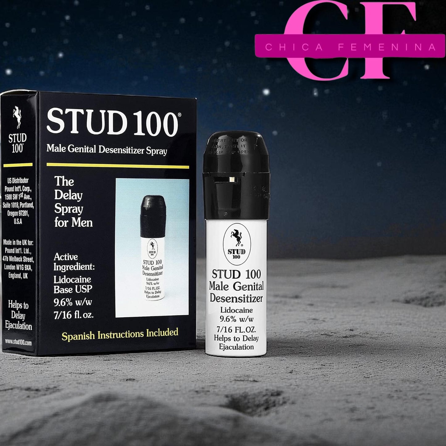 STUD 100 – SPRAY RETARDANTE PROFESIONAL PARA HOMBRES