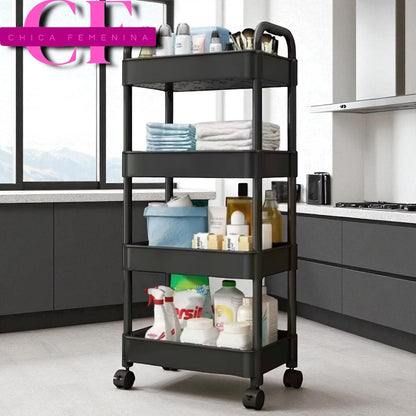 ESTANTE / CARRITO DE COCINA 4 NIVELES