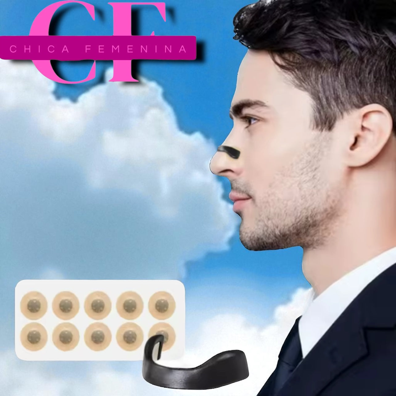 TIRAS MAGNETICAS ANTIRONQUIDOS