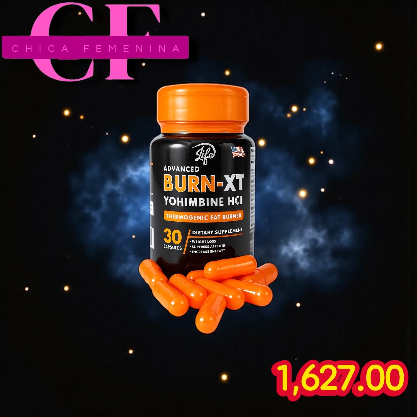 BURB XT (BODEGA E) ADELGAZANTE NATURAL 30 CAPSULAS