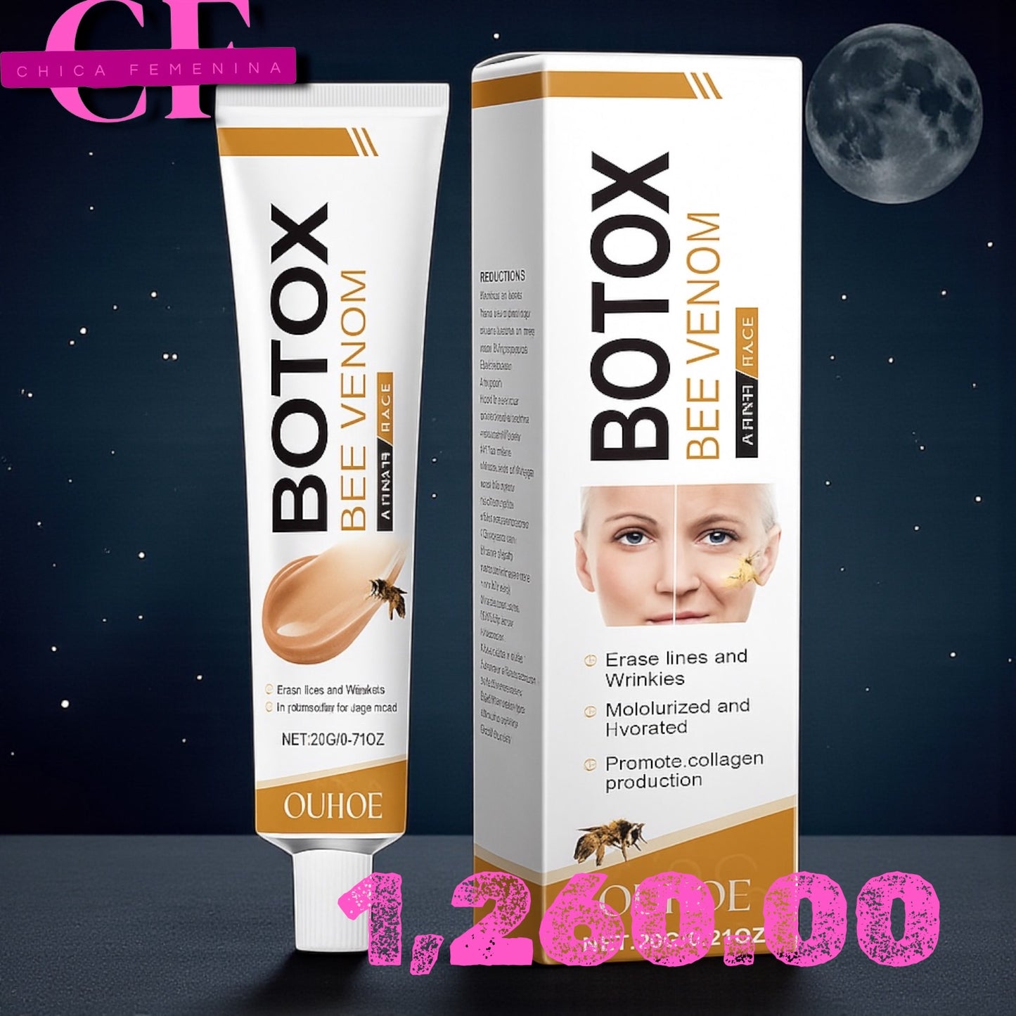 CREMA DE BOTOX VENENO DE ABEJA