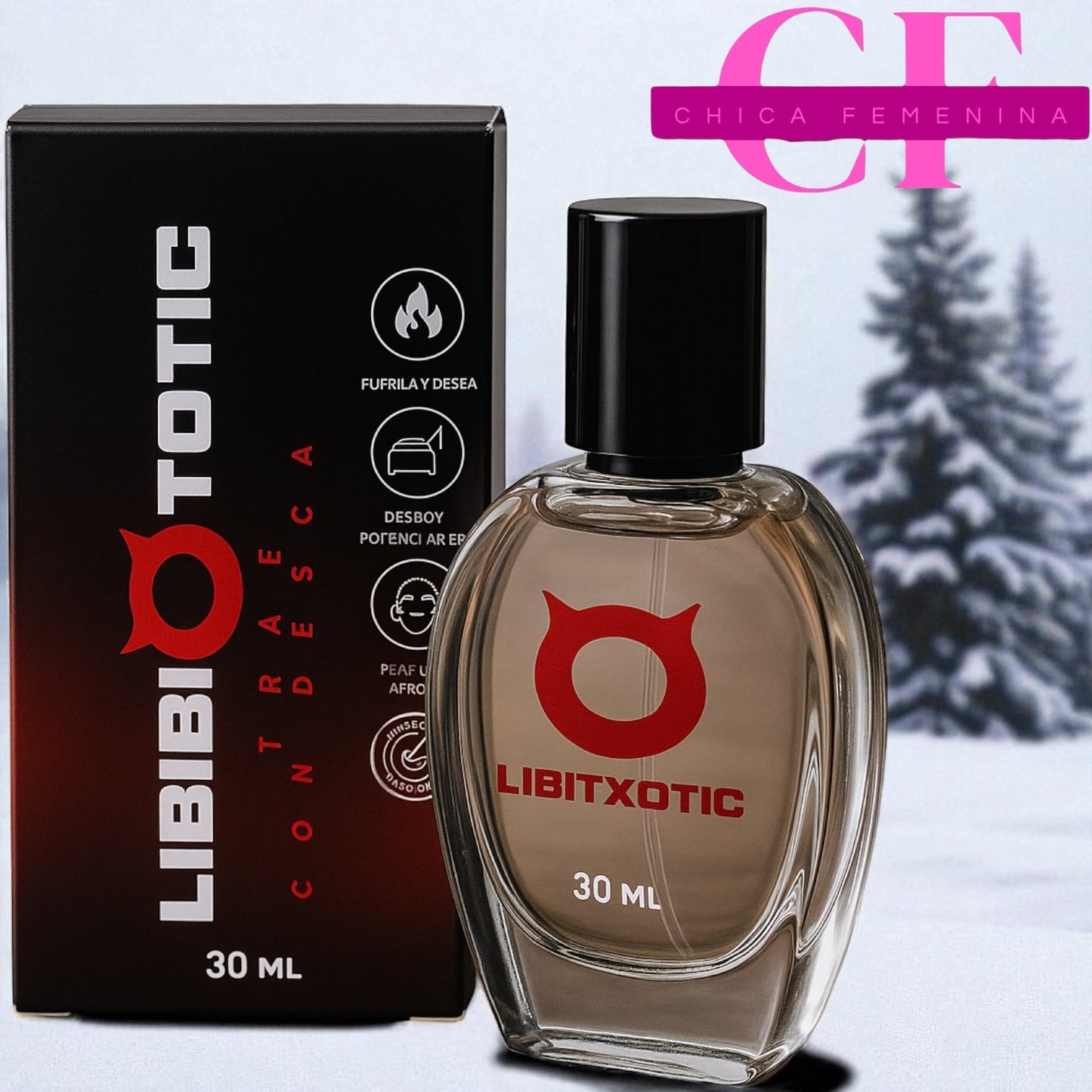 PERFUME DE FEROMONAS LIBIDHOT 2.0 – ATRACCIÓN Y SEDUCCIÓN TODO EL DÍA