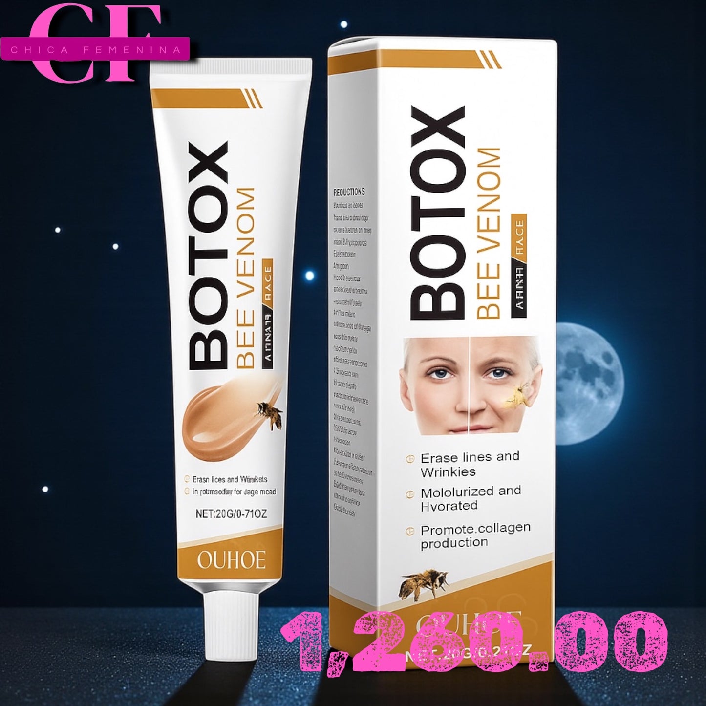 CREMA DE BOTOX VENENO DE ABEJA