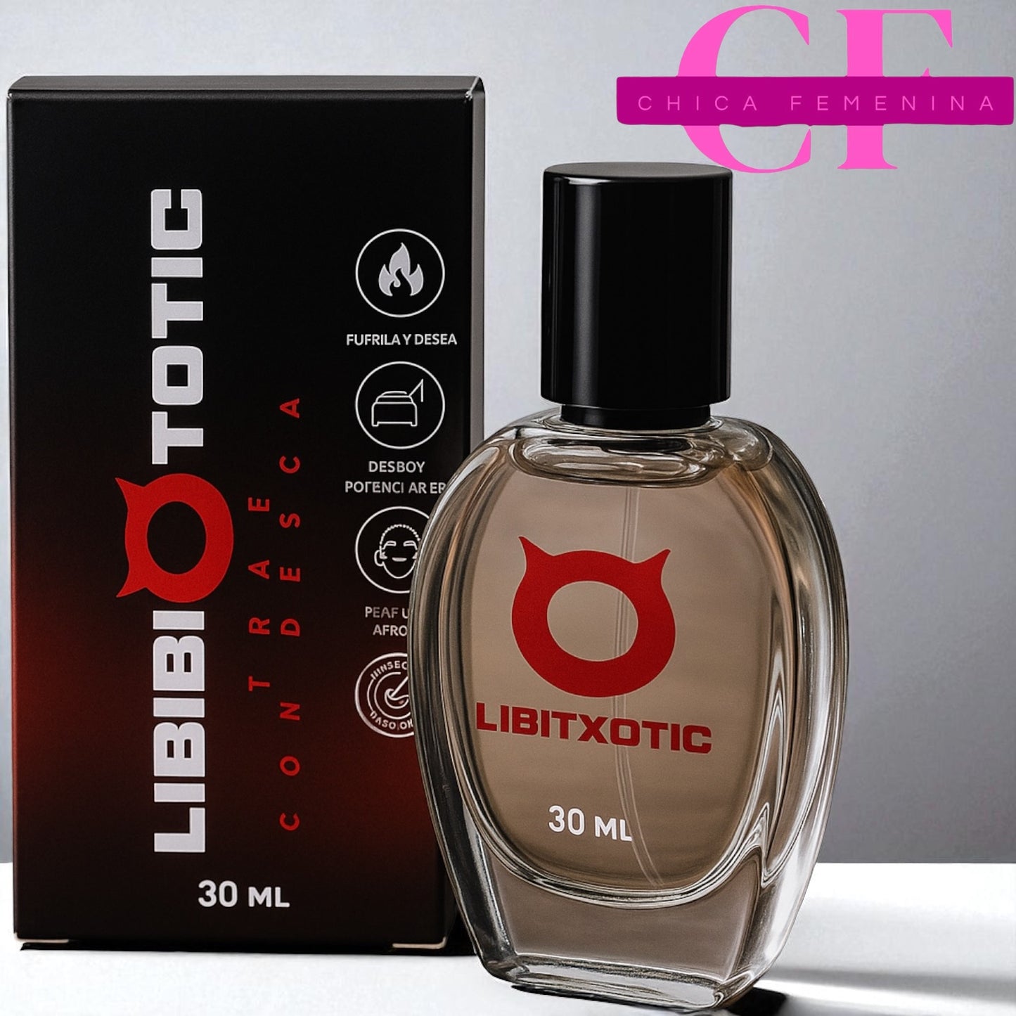 PERFUME DE FEROMONAS LIBIDHOT 2.0 – ATRACCIÓN Y SEDUCCIÓN TODO EL DÍA