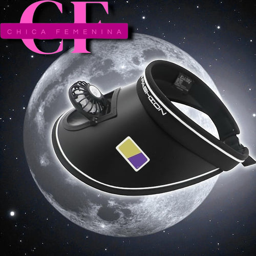 SOMBRERO GORRA VISERA CON VENTILADOR IDEAL PARA MATAR EL CALORAZO