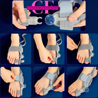 CORRECTOR DE JUANETES PARA MUJERES Y HOMBRES, PUNTERA GRANDE