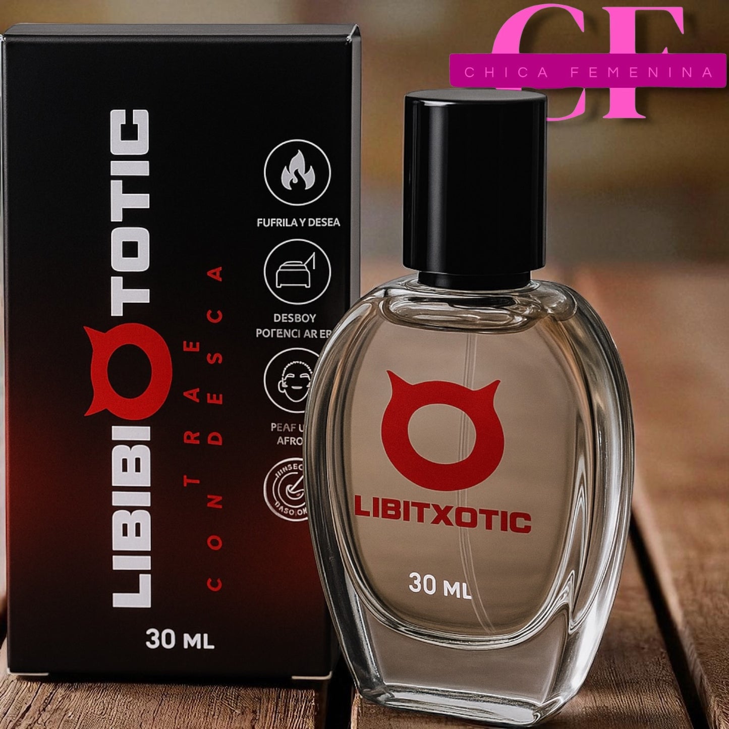 PERFUME DE FEROMONAS LIBIDHOT 2.0 – ATRACCIÓN Y SEDUCCIÓN TODO EL DÍA