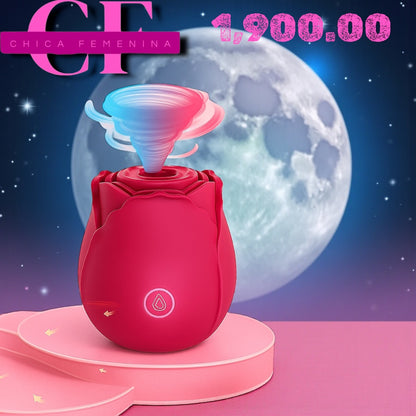 ROSA DEL PLACER VIBRADOR DE ROSAS PARA MUJER, ESTIMULADOR SEXUAL CON PUNTO DULCE