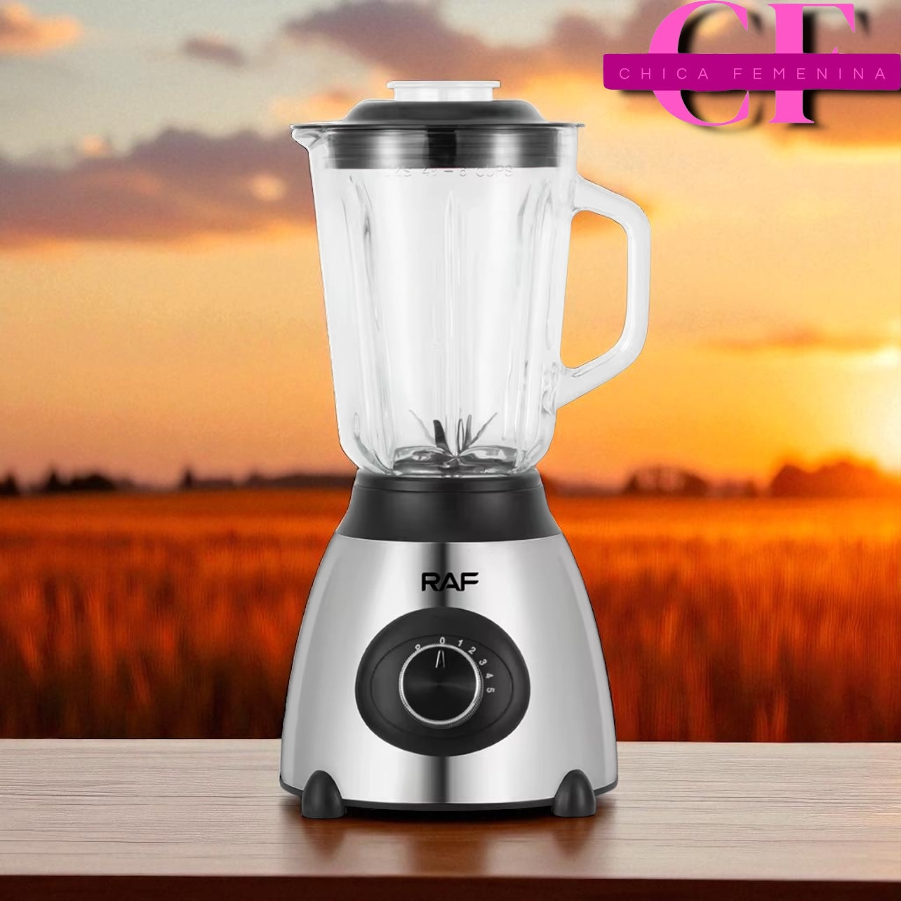 LICUADORA VISTA VASO DE CRISTAL VB-279