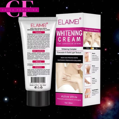 CREMA PARA BLANQUEAR LAS ZONAS INTIMAS