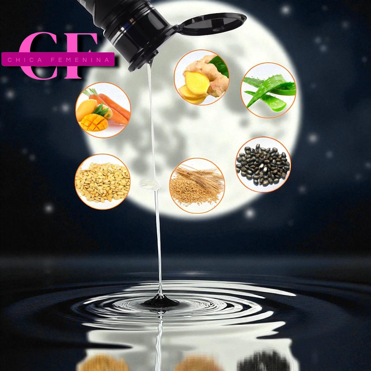 CHAMPÚ PARA EL CRECIMIENTO DEL CABELLO JENGIBRE