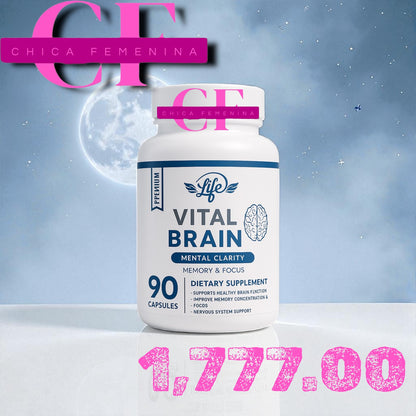 VITAL BRAIN (BODEGA E) ( VITAMINA PARA EL CEREBRO, ENFOQUE, CONCENTRACIÓN Y MEMORIA