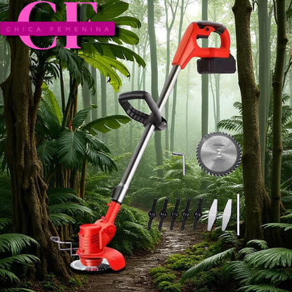 CORTA CESPED ELECTRICO PLEGABLE 2 BATERIA 48V