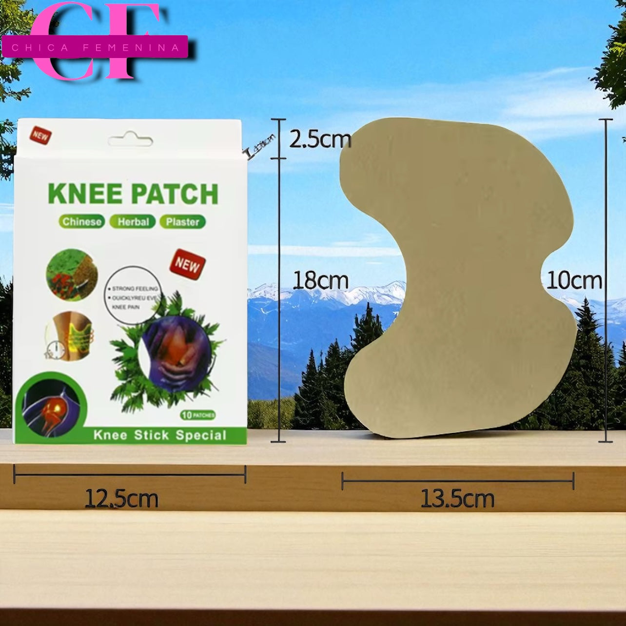 KNEE PATCH/ parches para dolor de rodilla
