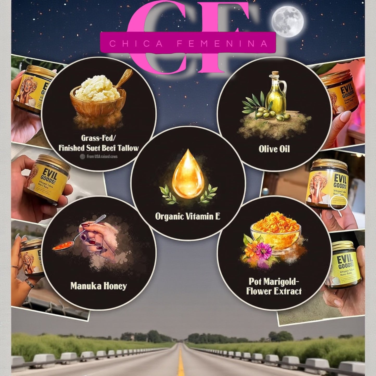 KIT CUIDADO DE LA PIEL (1 EVIL GOODS + 1 VENENO DE ABEJA))