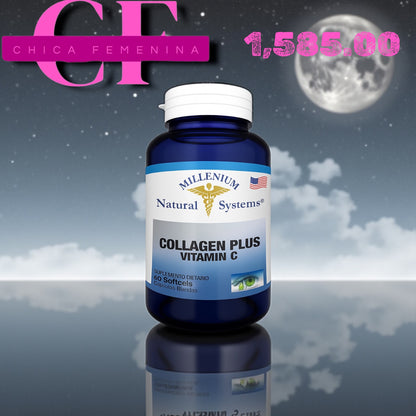 COLAGENO + VITAMINA C EN CAPSULA LIQUIDA X 60