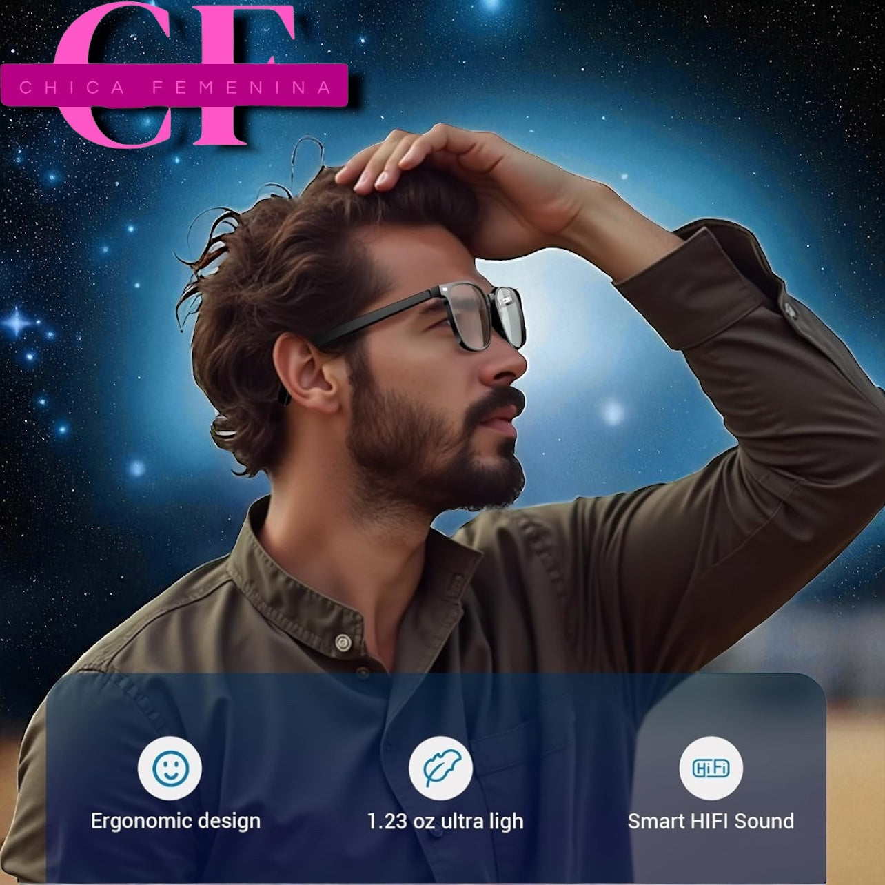 GAFAS DE AUDIOS INTELIGENTES