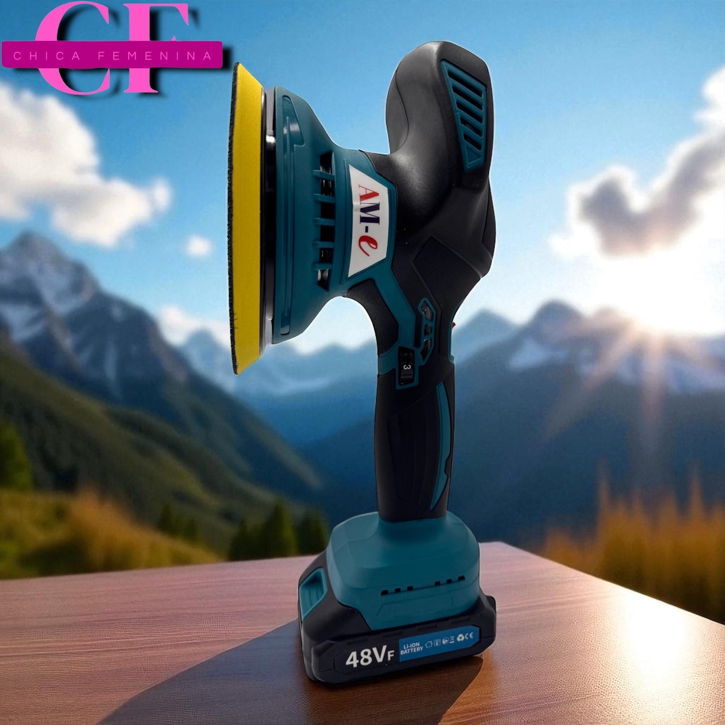 PULIDORA / PULISHING PARA CARROS JBN-D21 DE 2 BATERIAS 48V