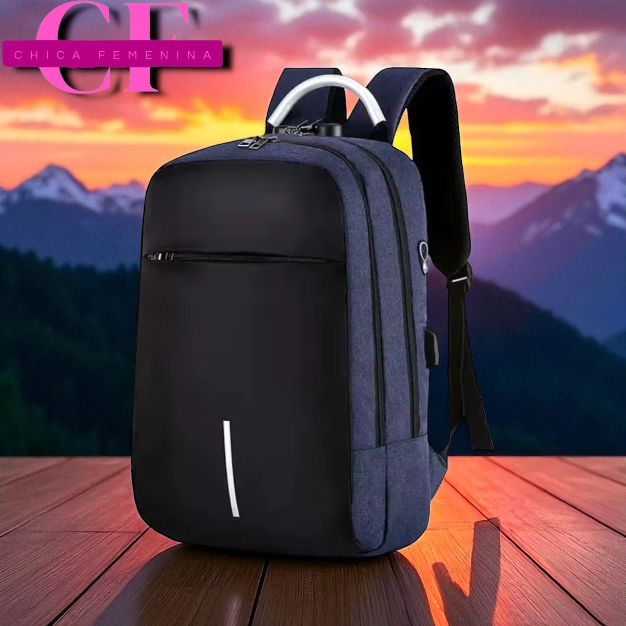 MOCHILA ULTRA LOCK AZUL