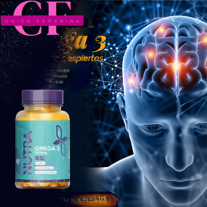 OMEGA 3 1200 MG (BODEGA E) X 60 SOFGEL- LIBRE DE MERCURIO