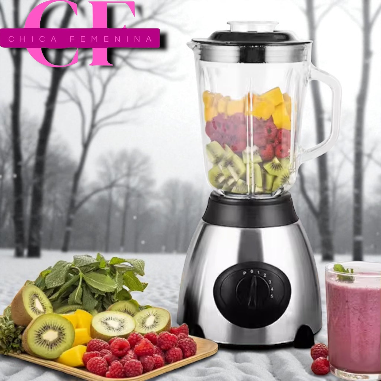 LICUADORA ELECTRIC BLENDER RAF (CAJA X 6) (6 UND X CAJA)