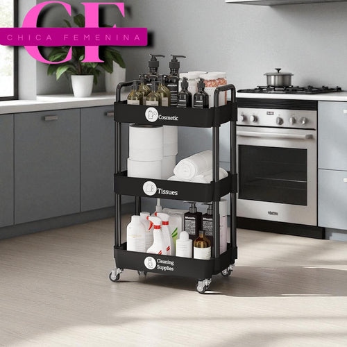 ESTANTE / CARRITO DE COCINA 3 NIVELES