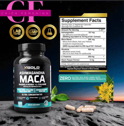 MACA 60 CAPSULAS, (BODEGA E)