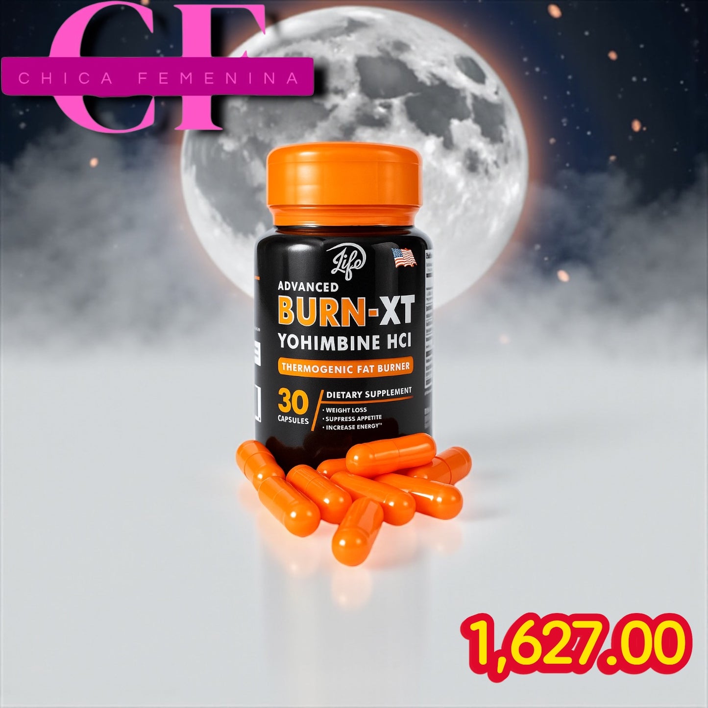 BURB XT (BODEGA E) ADELGAZANTE NATURAL 30 CAPSULAS