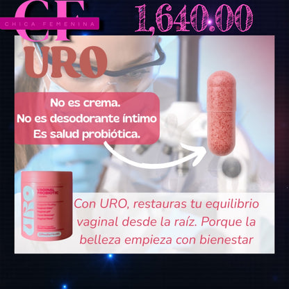 URO VAGINAL PROBIOTICS (BODEGA E) PARA LA SALUD VAGINAL DE LAS MUJERES, EQUILIBRIO DEL PH (Copia)