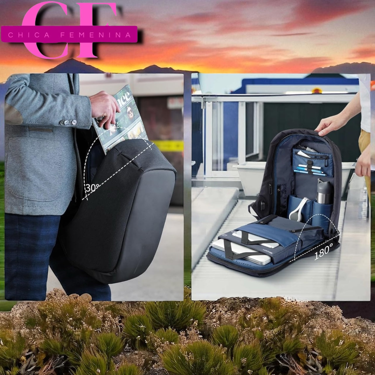 MOCHILA ULTRA LOCK AZUL