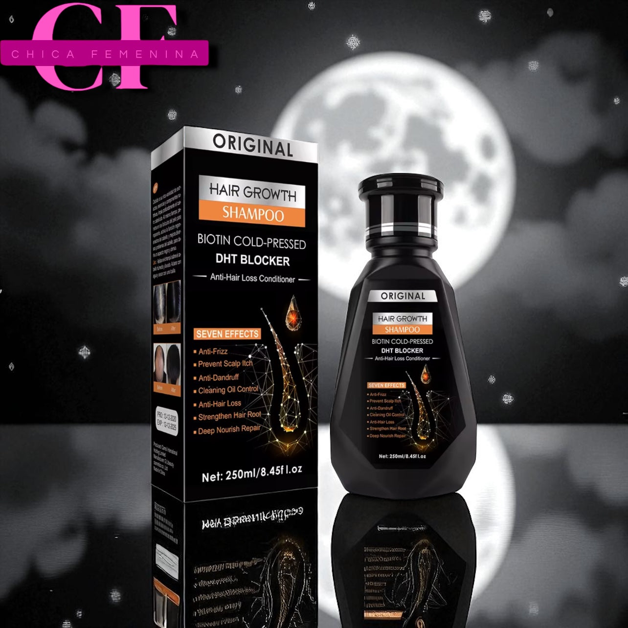 CHAMPÚ PARA EL CRECIMIENTO DEL CABELLO JENGIBRE