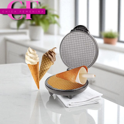 Máquina de conos de desayuno casero, máquina de conos de helado