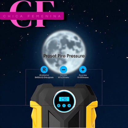 BOMBA DE AIRE CON PANTALLA DIGITAL 12V