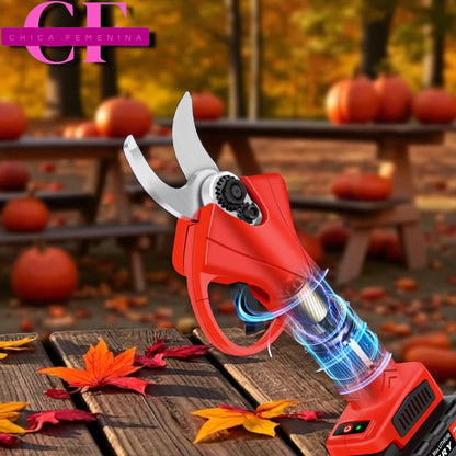 TIJERA DE PODAR ELECTRICA RECARGABLE