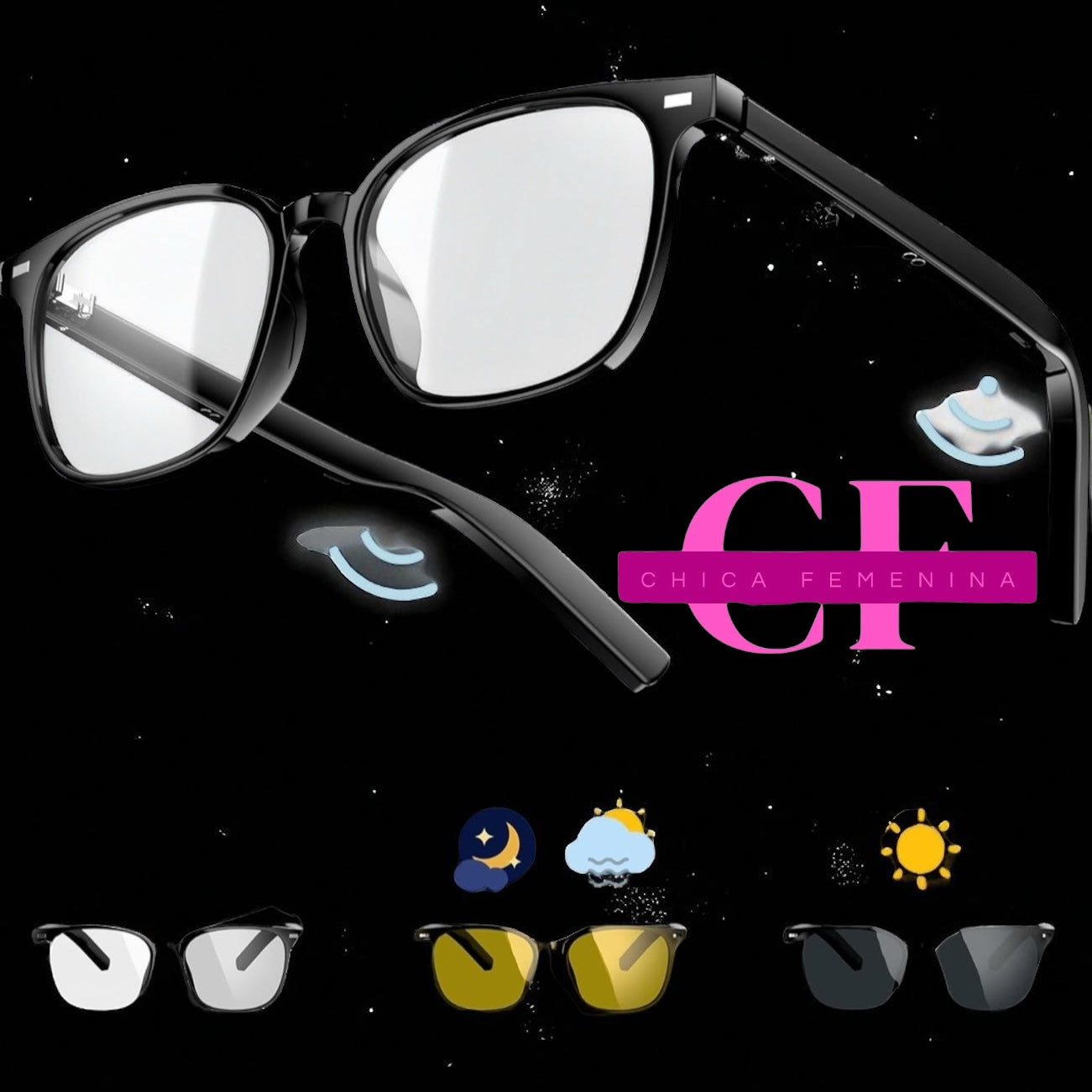 GAFAS DE AUDIOS INTELIGENTES