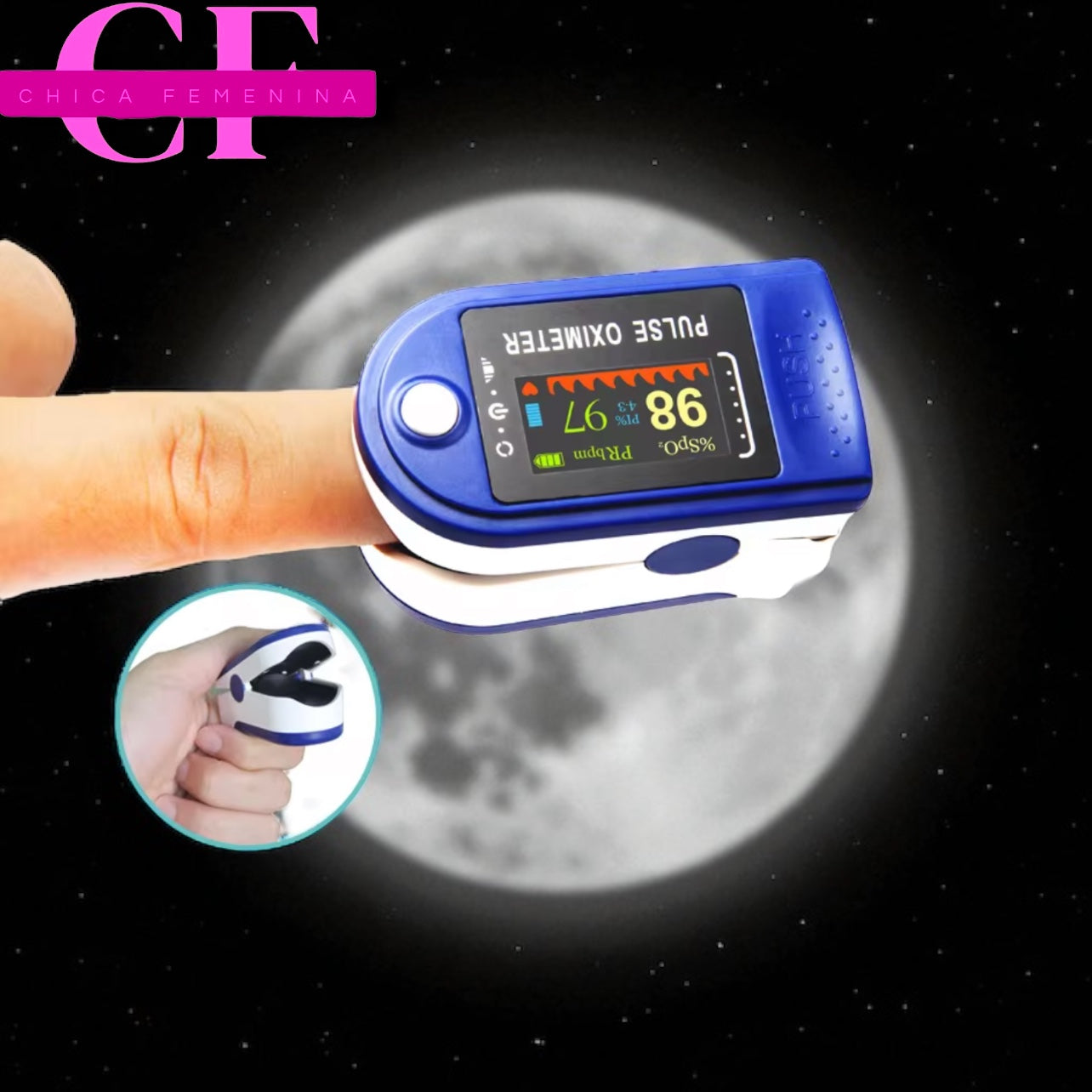OXIMETRO PULSE OXIMETER