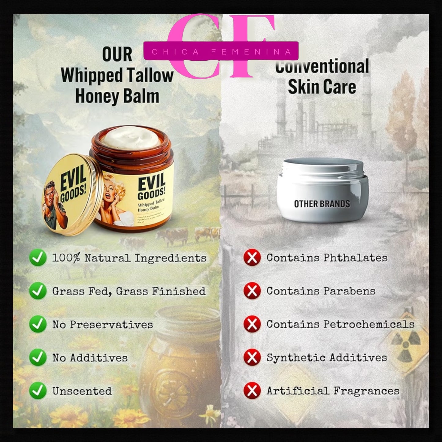 KIT CUIDADO DE LA PIEL (1 EVIL GOODS + 1 VENENO DE ABEJA))